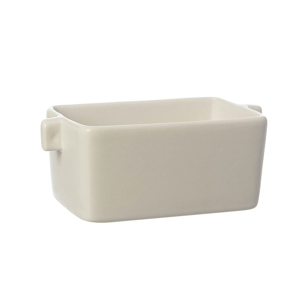 Ernst Ofenform Steingut Weiß Sand, 15 Cm