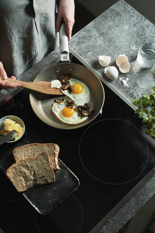 Fiskars Norden Frying Pan 24 Cm, Stainless Steel