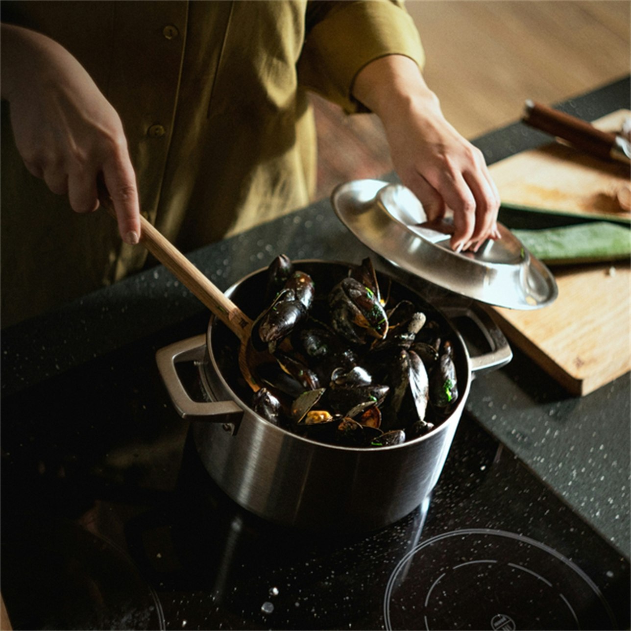 Fiskars Norden Topf Unbeschichtet Edelstahl, 3 L