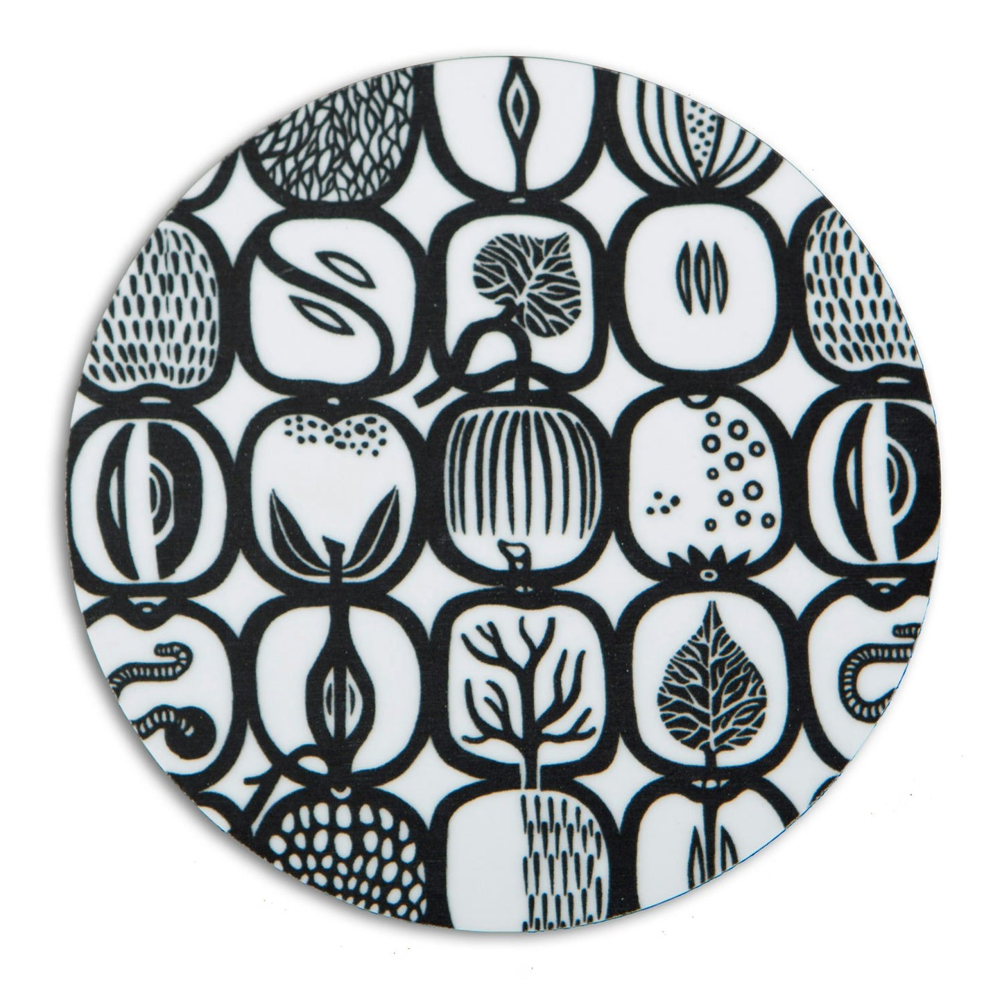 Stig Lindberg Fruktlåda Pot Coaster, Ø21 Cm