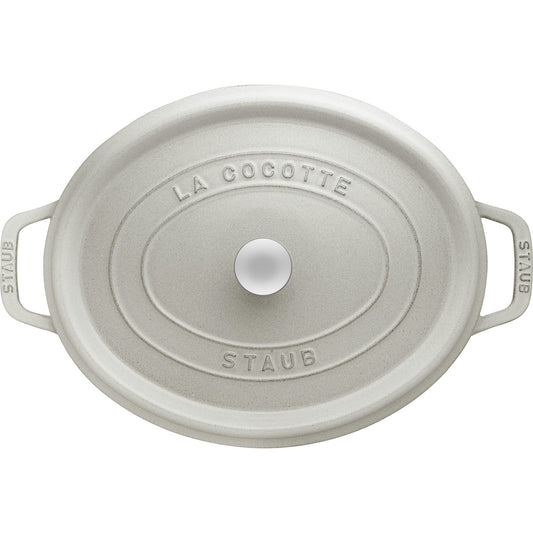 Staub Kokotte Länglich 8 L Weiß