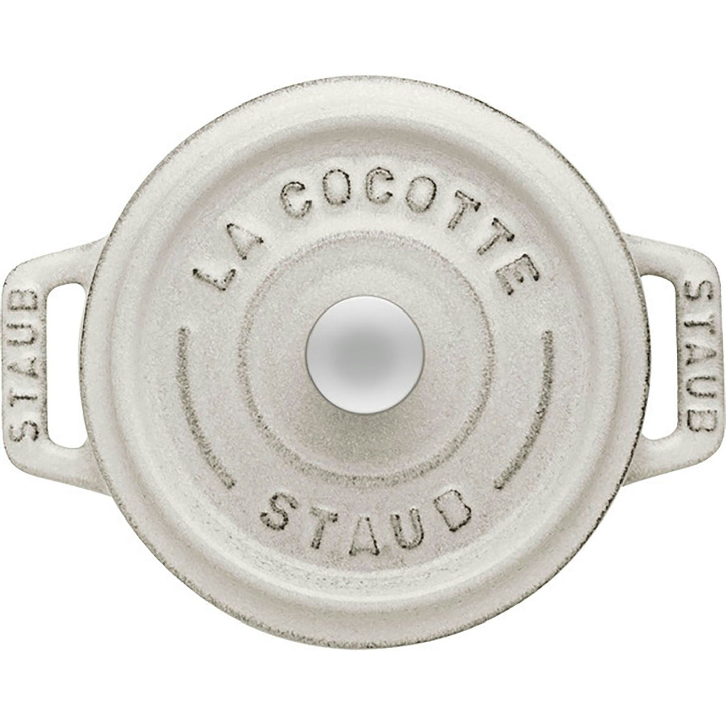 Staub Kokotte Mini 10 Cm Weiß