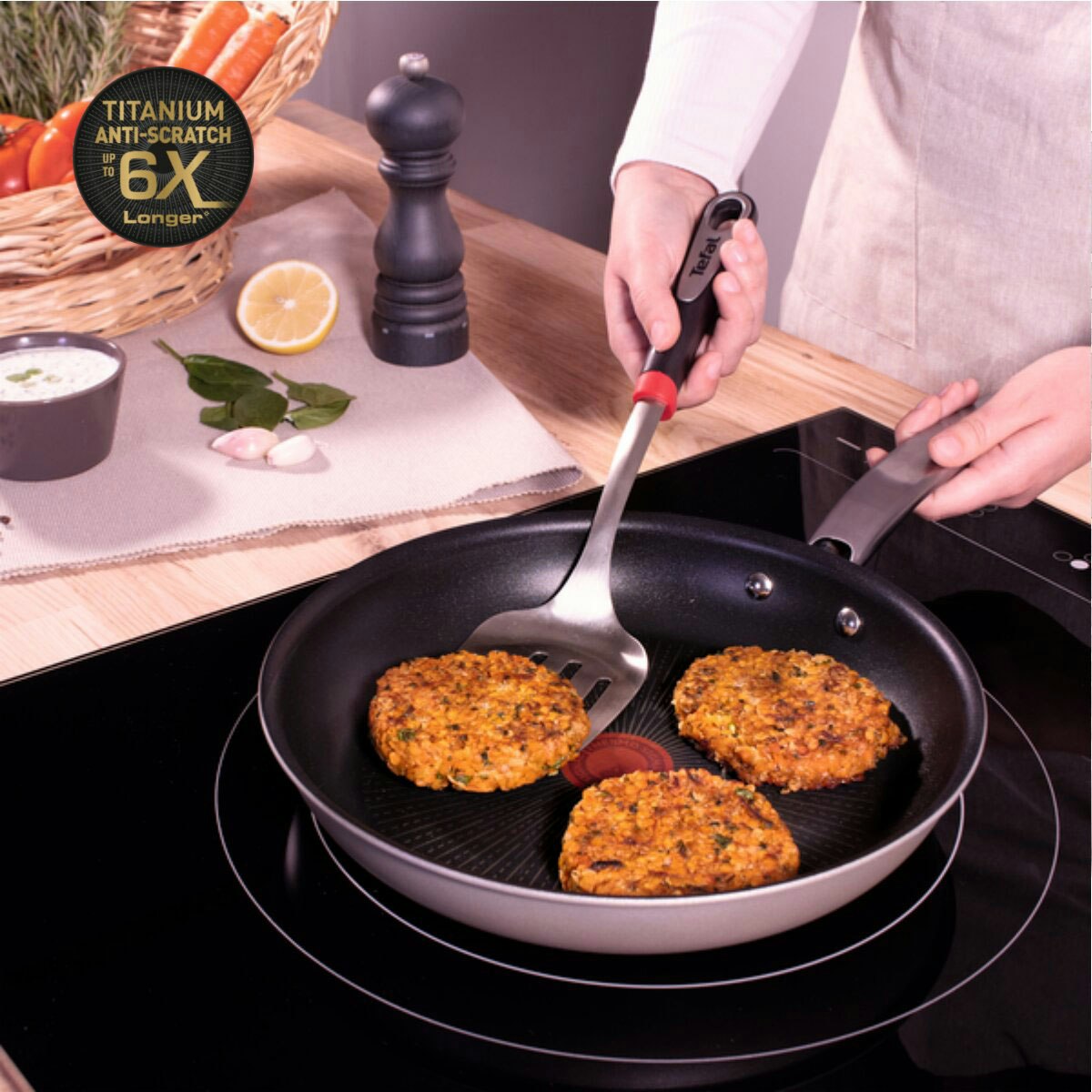 Tefal Impact Bratpfanne, 24 Cm