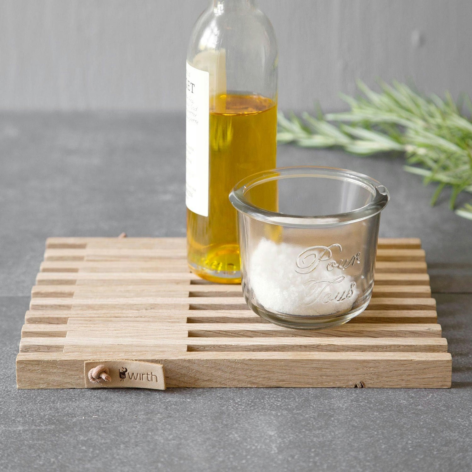  Table Frame Topfuntersetzer Aus Geölter Eiche