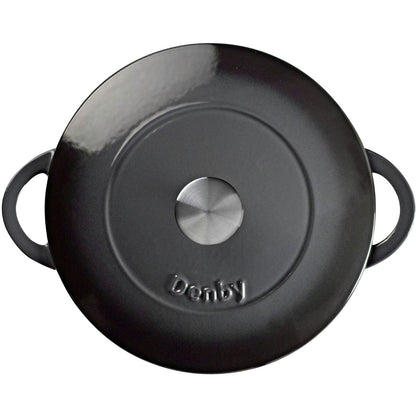 Denby Halo Gusseisentopf Rund Ø26 Cm, Grau
