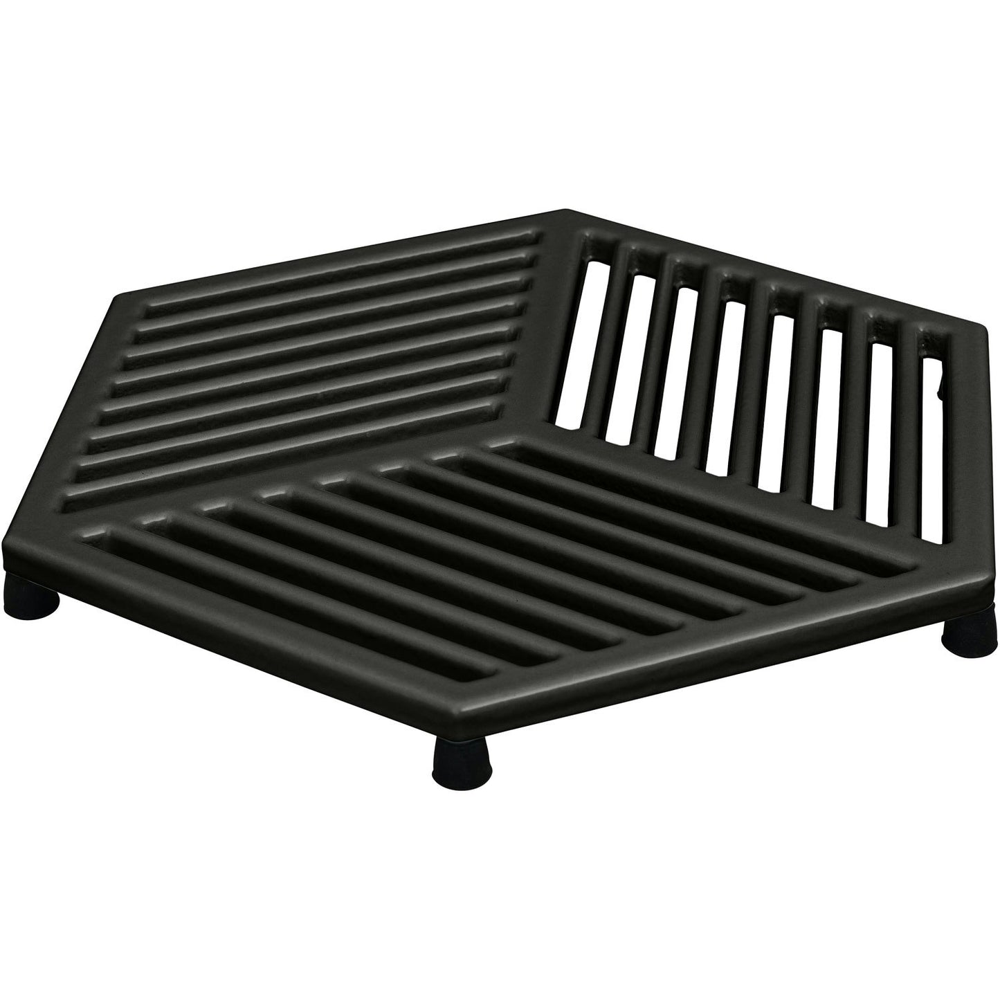 Denby Halo Topfuntersetzer Gusseisen 21,5x24,5 Cm, Grau