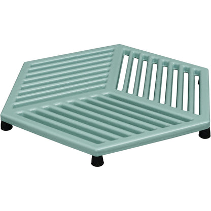 Denby Pavilion Topfuntersetzer Gusseisen 21,5x24,5 Cm, Hellblau