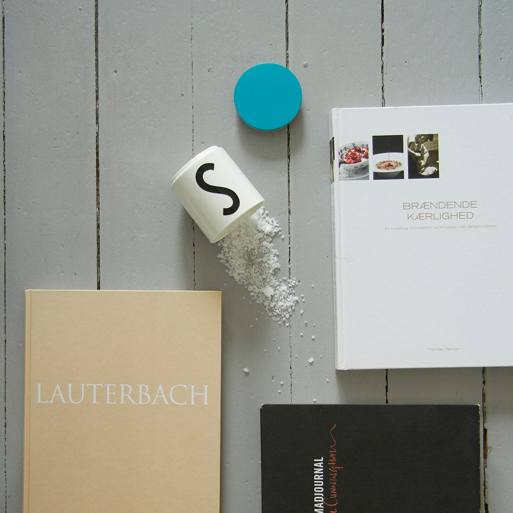  Design Letters Deckel Für Tasse, Schwarz