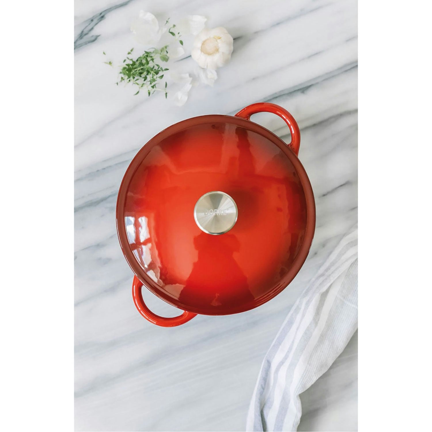 Dorre Gretl Gusseisentopf, 4 L/ Rot