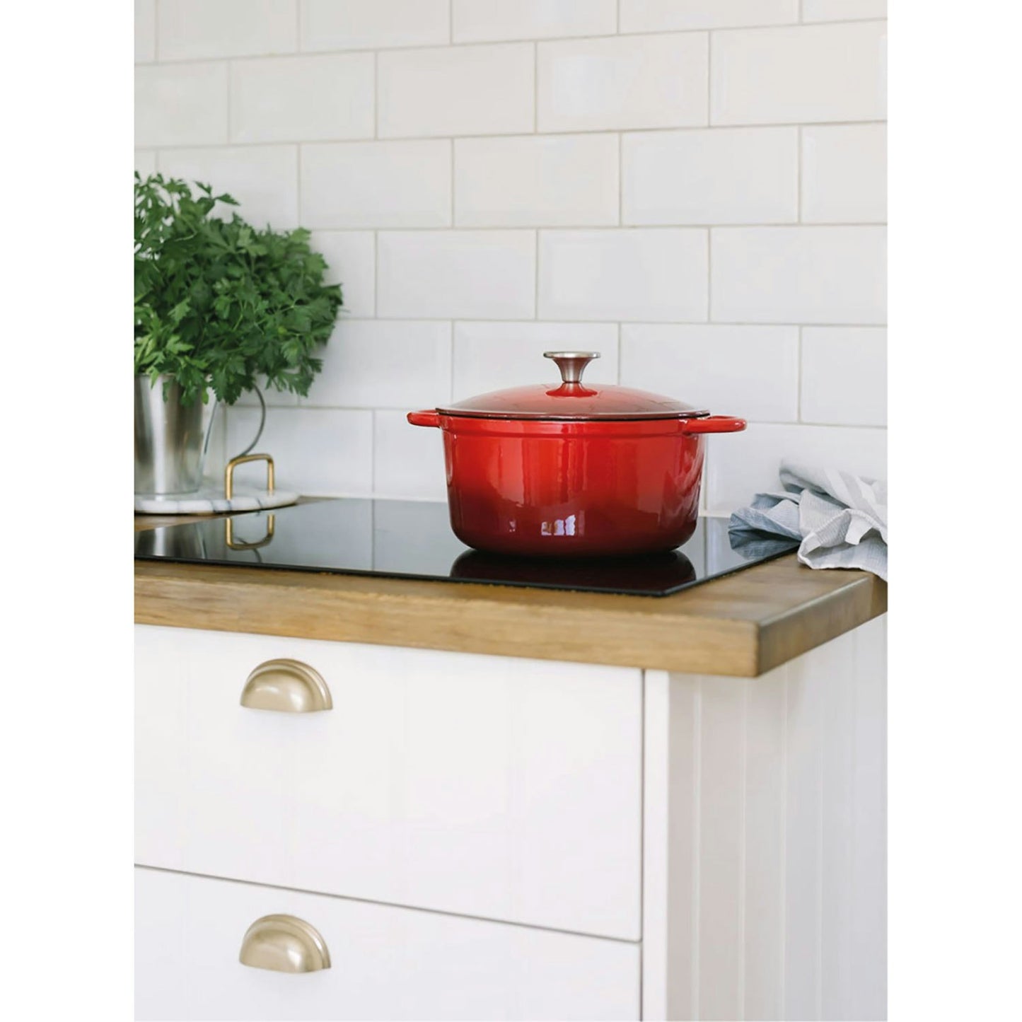 Dorre Gretl Gusseisentopf, 4 L/ Rot