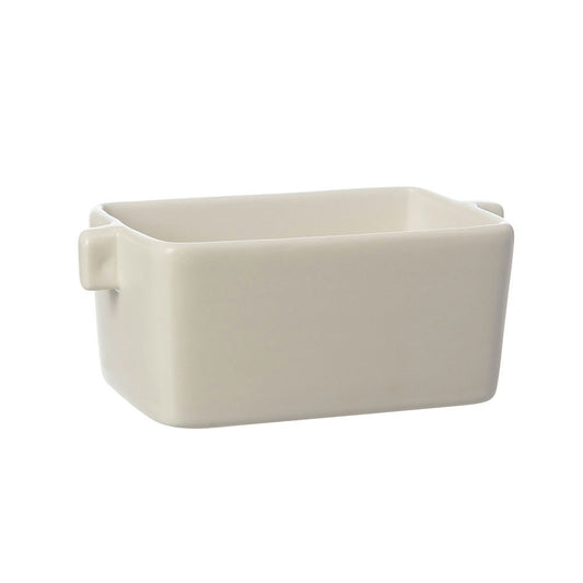 Ernst Ofenform Steingut Weiß Sand, 15 Cm