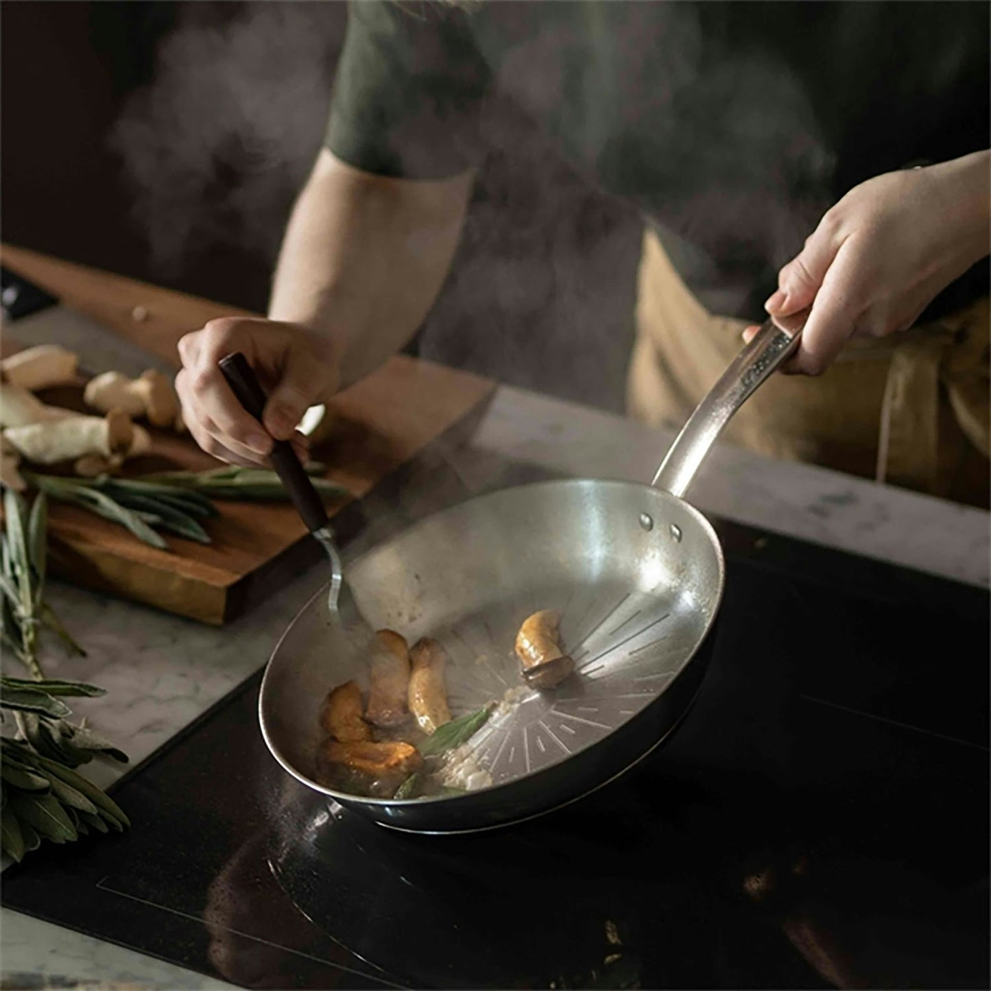 Fiskars All Steel Pure Bratpfanne, 24 Cm