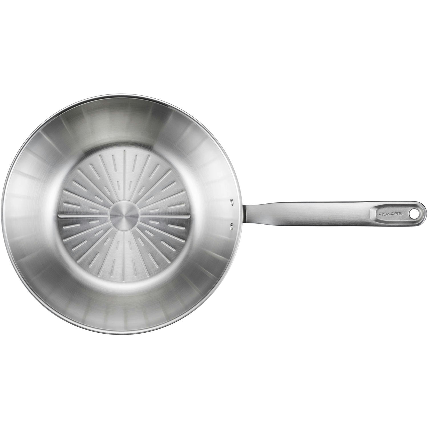 Fiskars All Steel Pure Wok-Pfanne 28 Cm