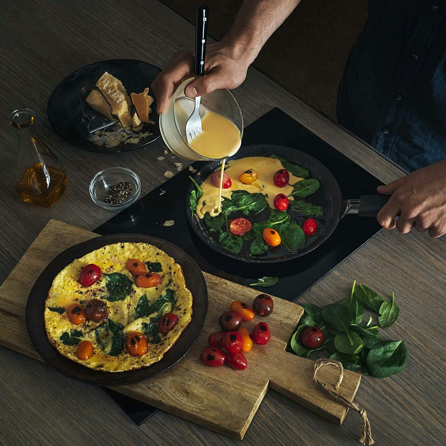 Fiskars Hard Face Omelette- & Und Pfannkuchen-Pfanne, 22 Cm