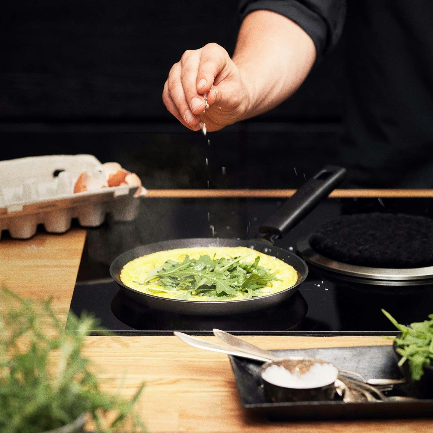 Fiskars Hard Face Omelette- & Und Pfannkuchen-Pfanne, 22 Cm