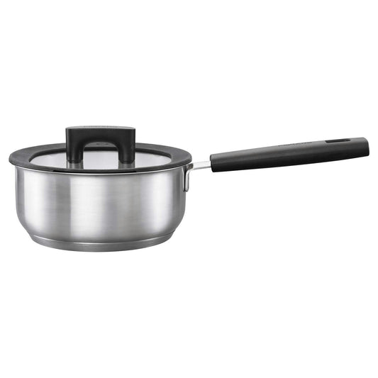 Fiskars Hard Face Steel Kasserolle, 1,8 L/18 Cm