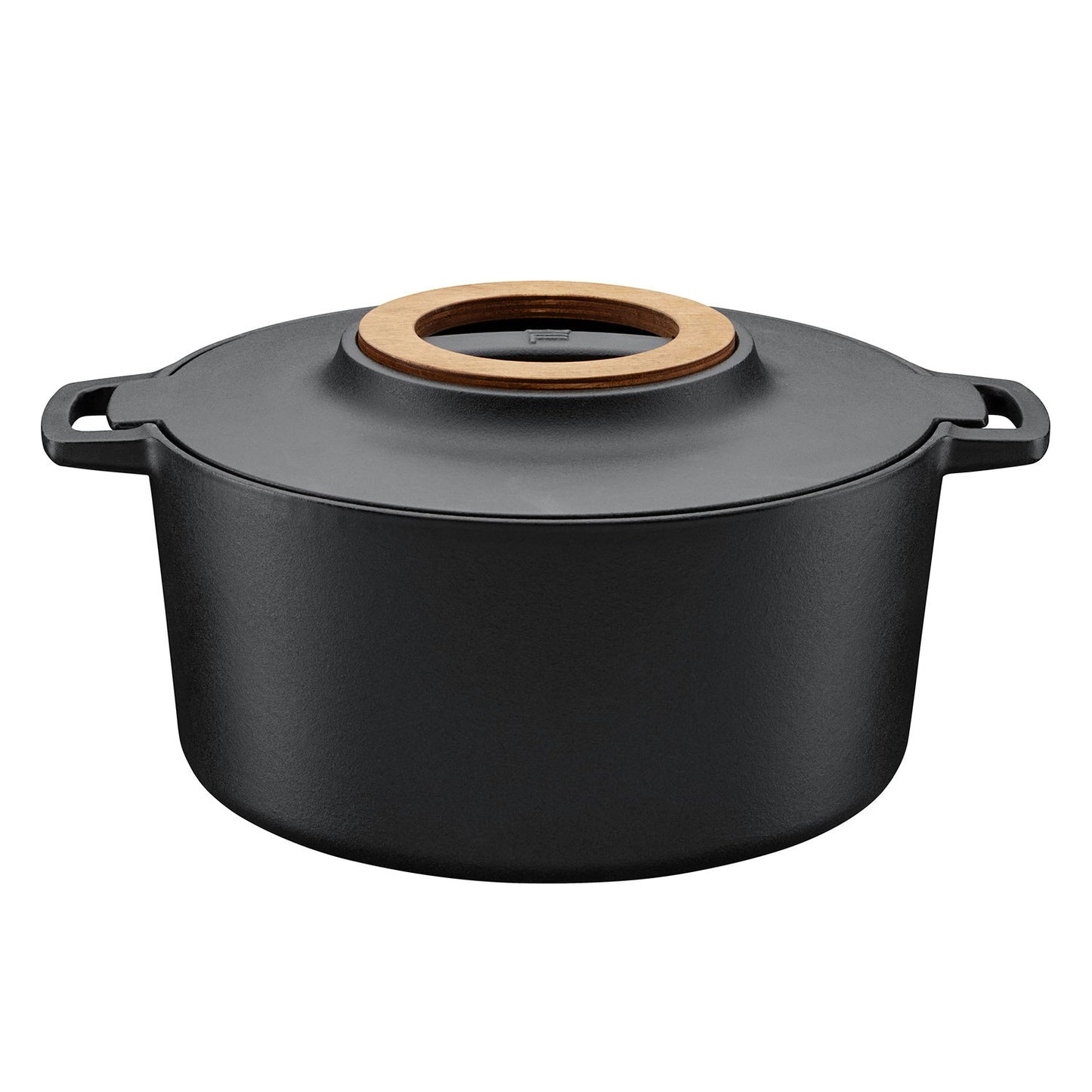 Fiskars Norden Topf 6L, Schwarz Gusseisen