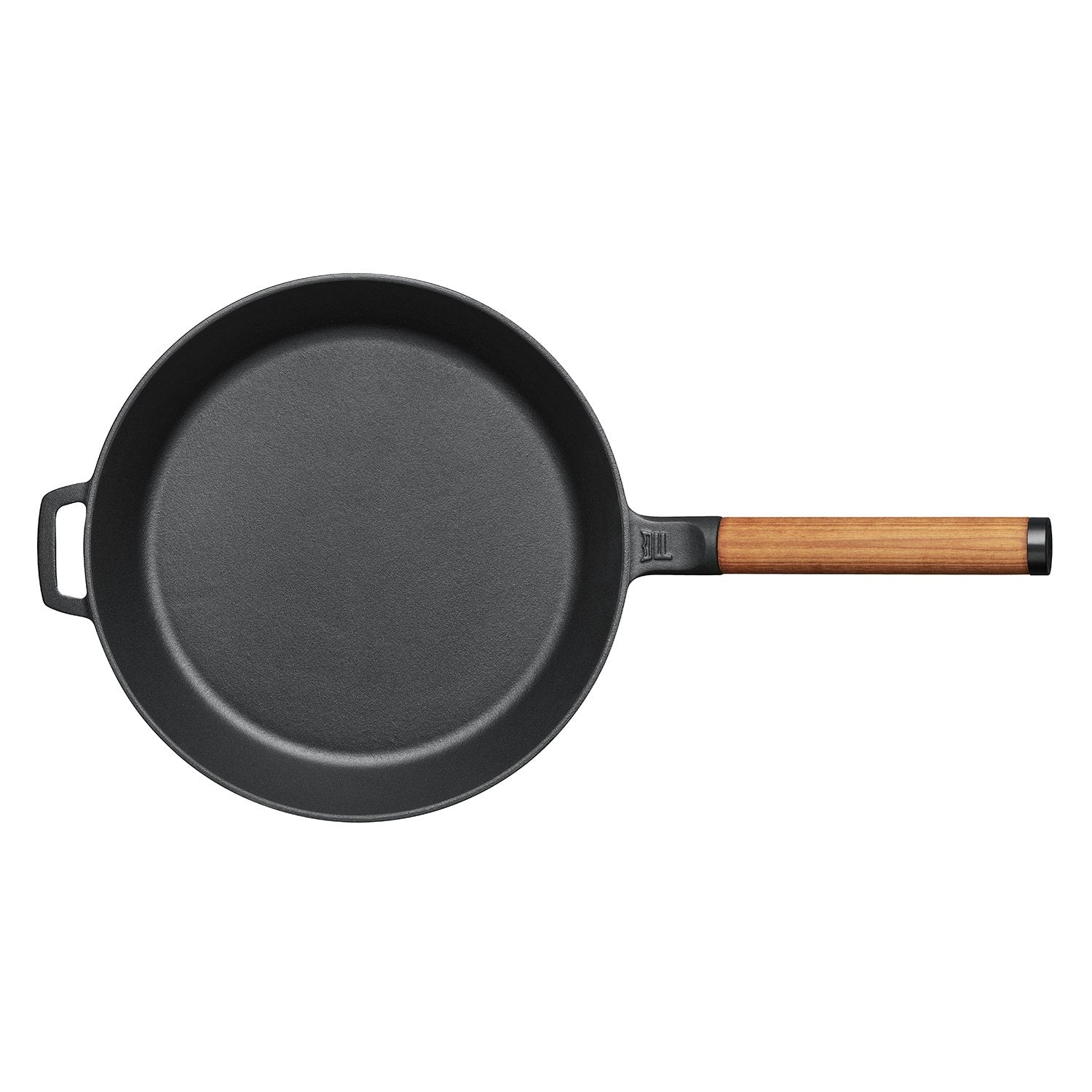 Fiskars Norden Grillpfanne Ø28cm, Schwarz Gusseisen