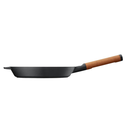 Fiskars Norden Grillpfanne Ø28cm, Schwarz Gusseisen