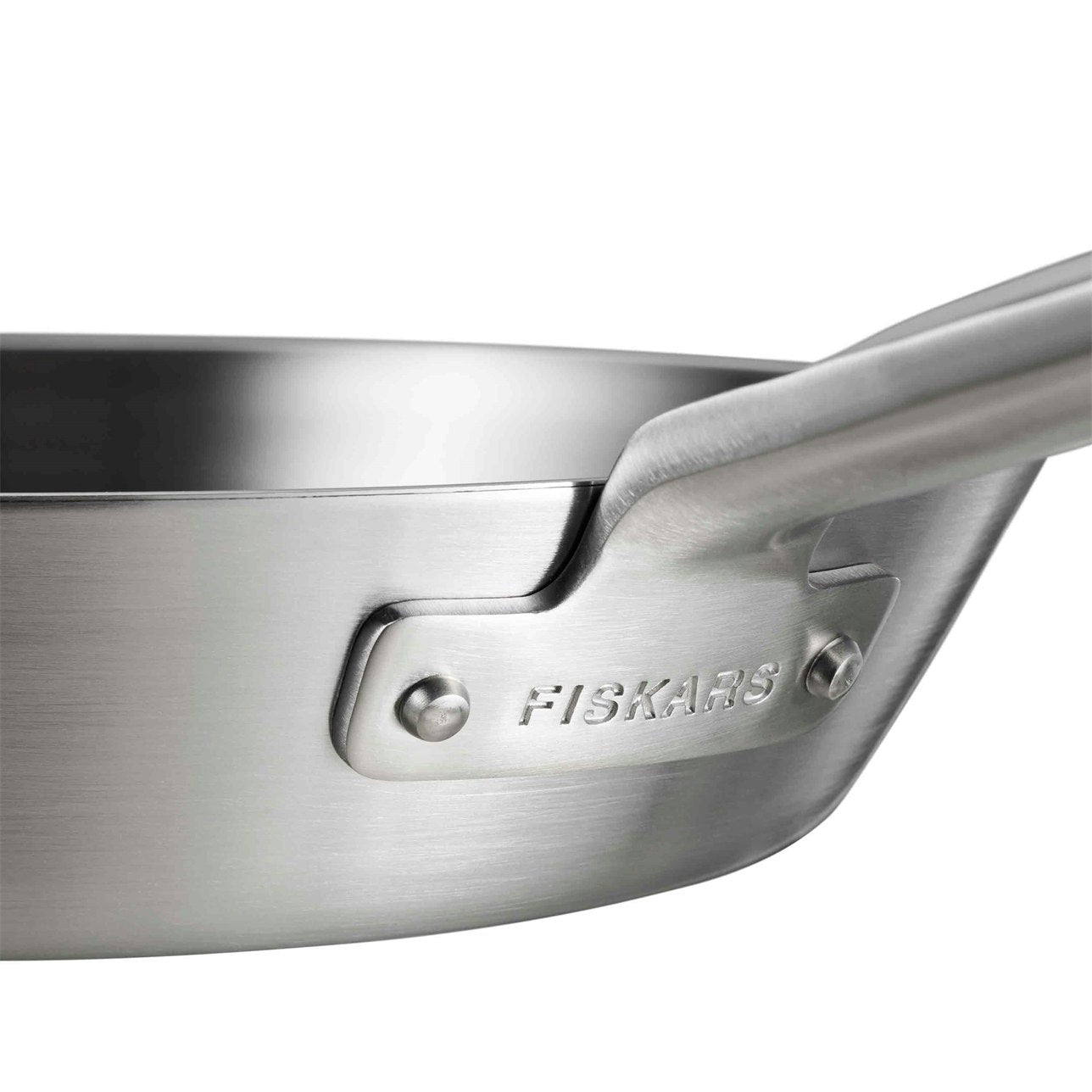 Fiskars Norden Bratpfanne Unbeschichtet Edelstahl, 24 Cm