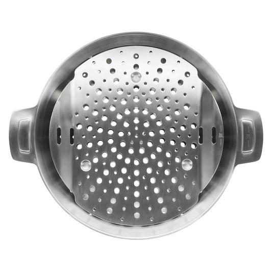 Fiskars Norden Grill Chef Dämpfeinsatz, 30 Cm