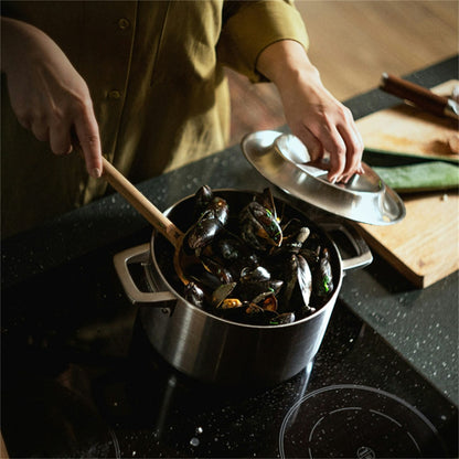 Fiskars Norden Topf Unbeschichtet Edelstahl, 3 L