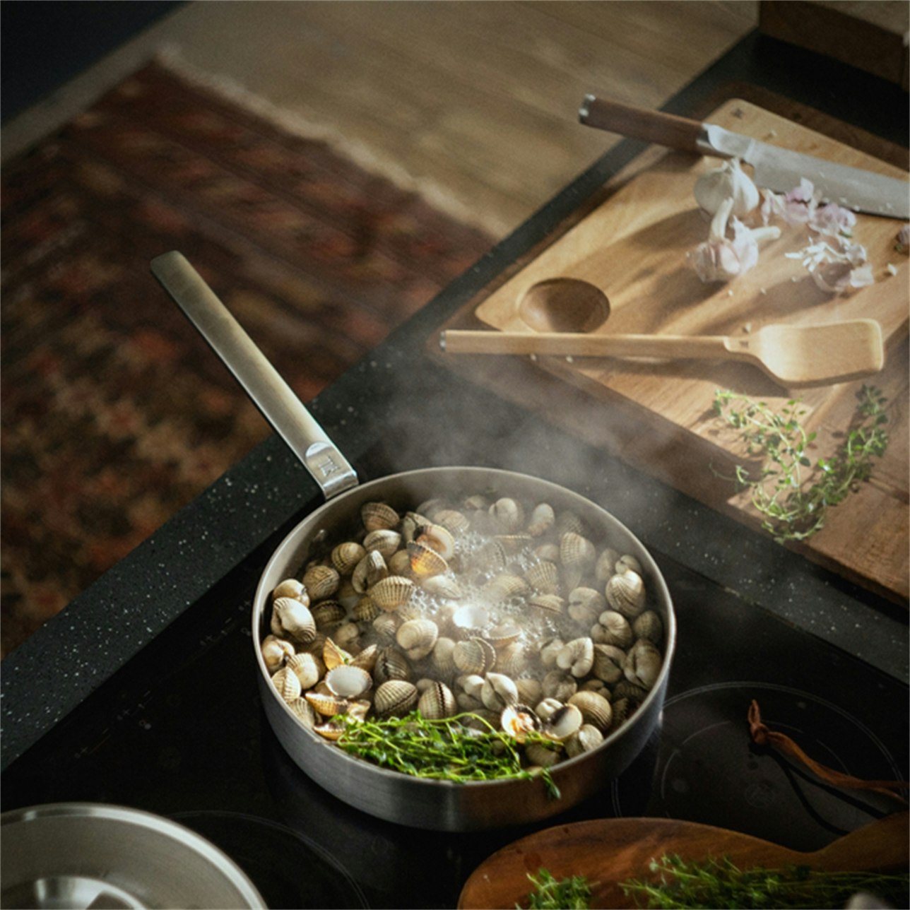 Fiskars Norden Sauteuse Edelstahl, 26 Cm