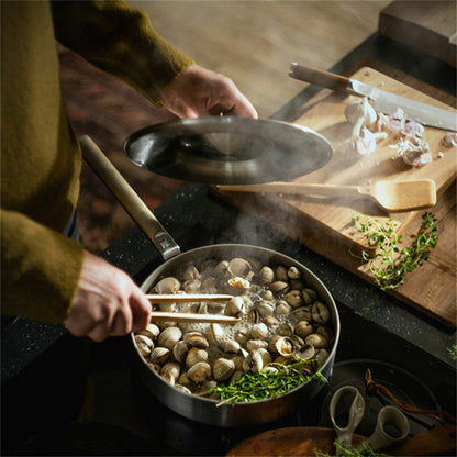 Fiskars Norden Sauteuse Edelstahl, 26 Cm