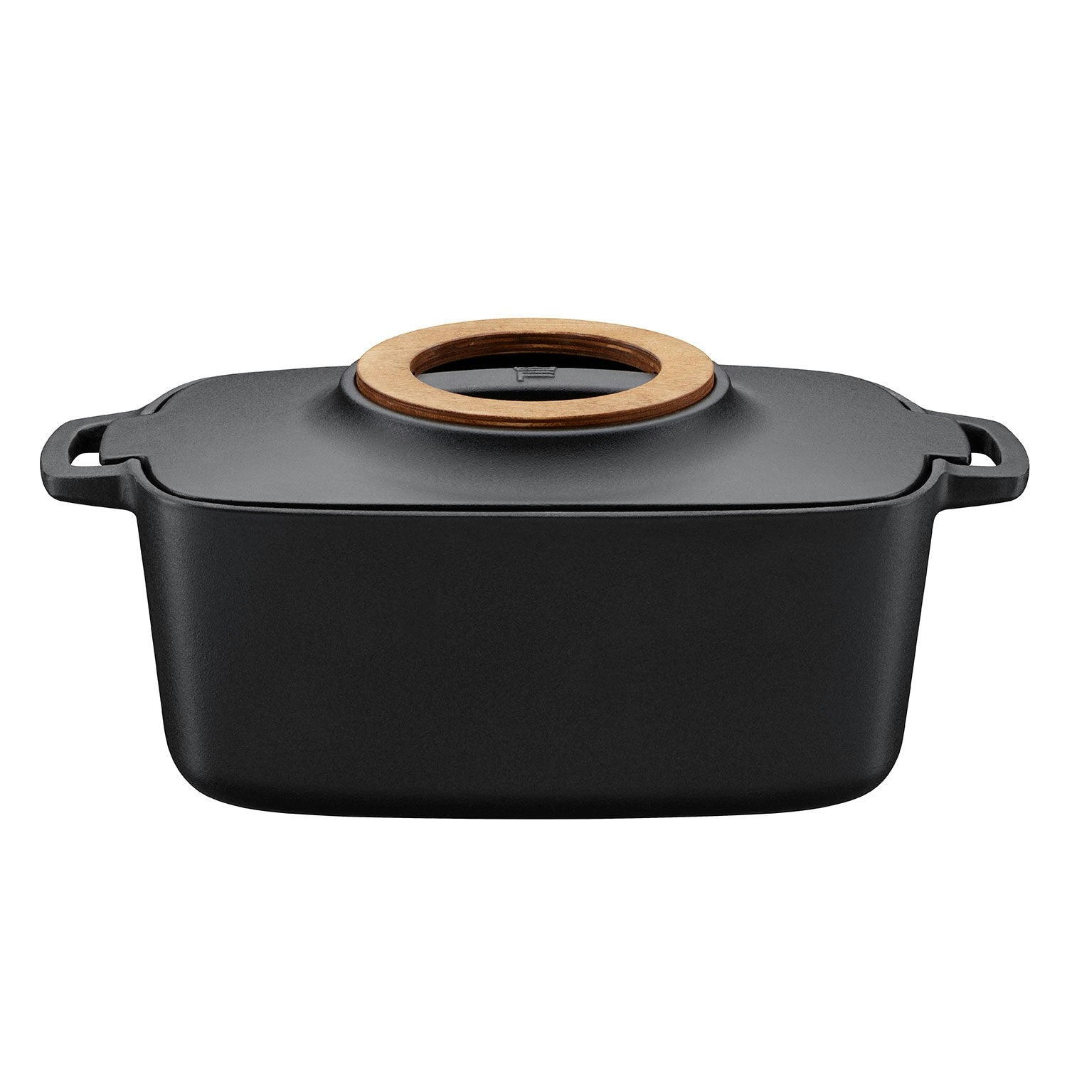 Fiskars Norden Topf 5L, Schwarz Gusseisen