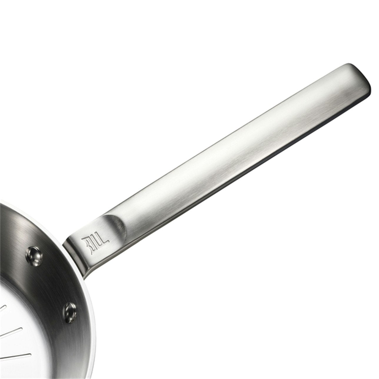 Fiskars Norden Wok Pan Uncoated Stainless Steel, 28 Cm