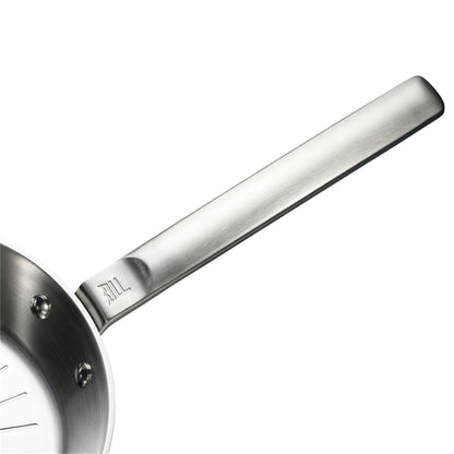 Fiskars Norden Wok Pan Uncoated Stainless Steel, 28 Cm