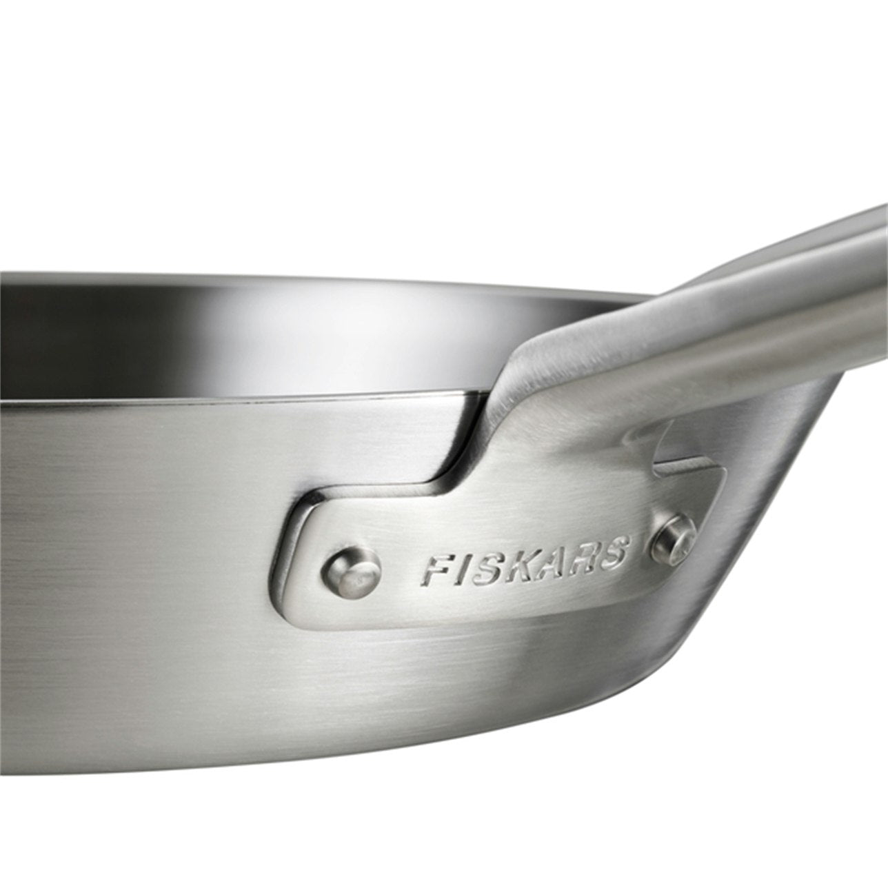 Fiskars Norden Wok Pan Uncoated Stainless Steel, 28 Cm
