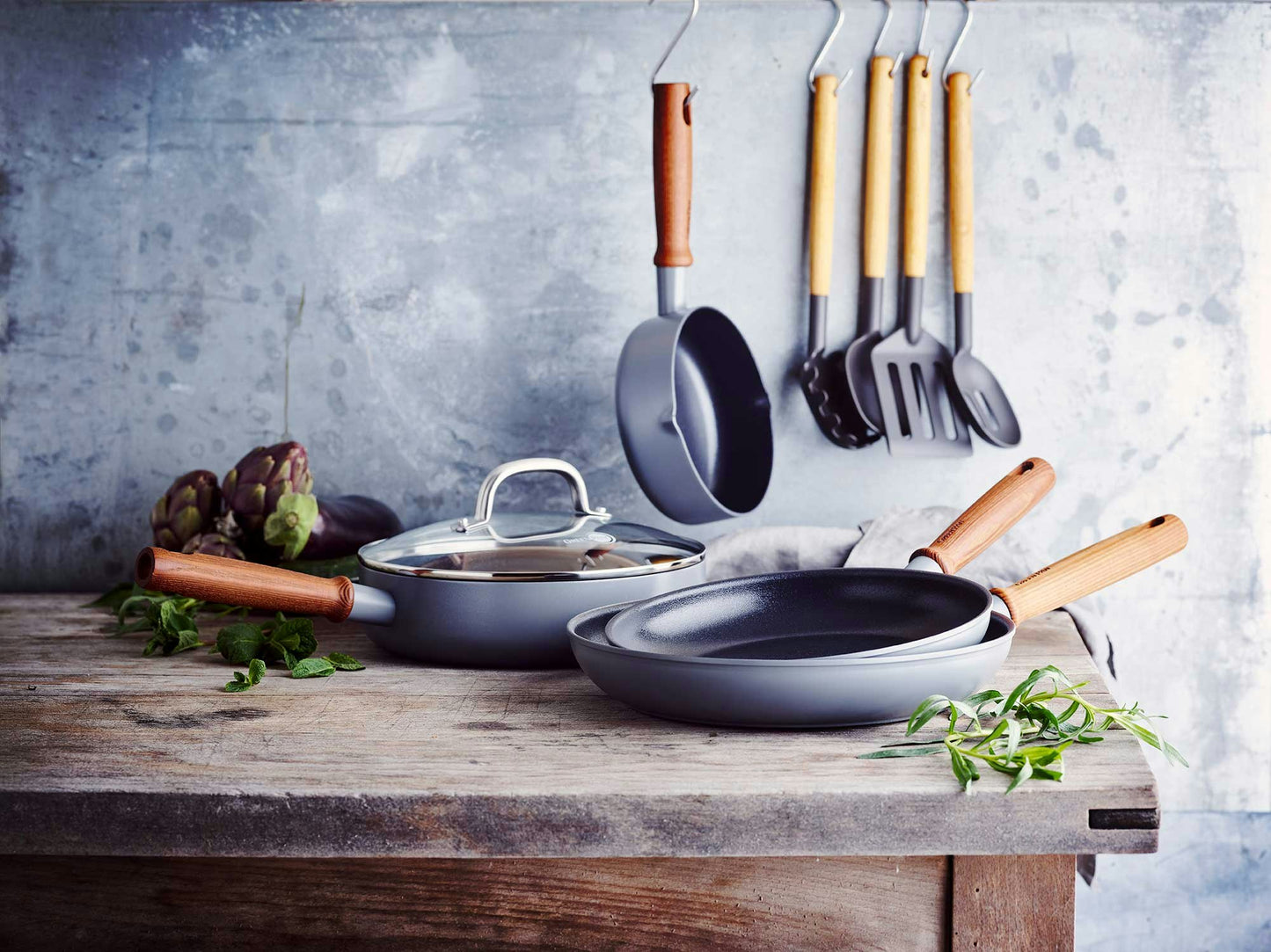 Greenpan Mayflower Bratpfanne Dark Charcoal, 20 Cm