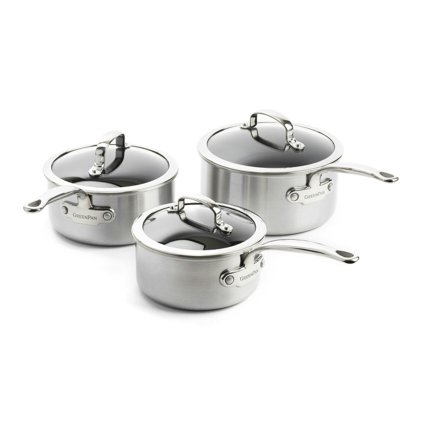 Greenpan Premiere Kochtopf-Set 3 Teile