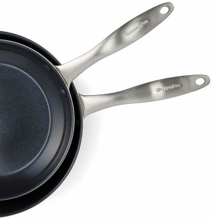 Greenpan Royal Bratpfanne 2 Teile, Bronzefarben