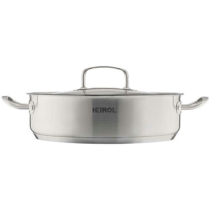 Heirol Cerasafe Pro Kasserolle Mit Deckel 28 Cm 4,5 L