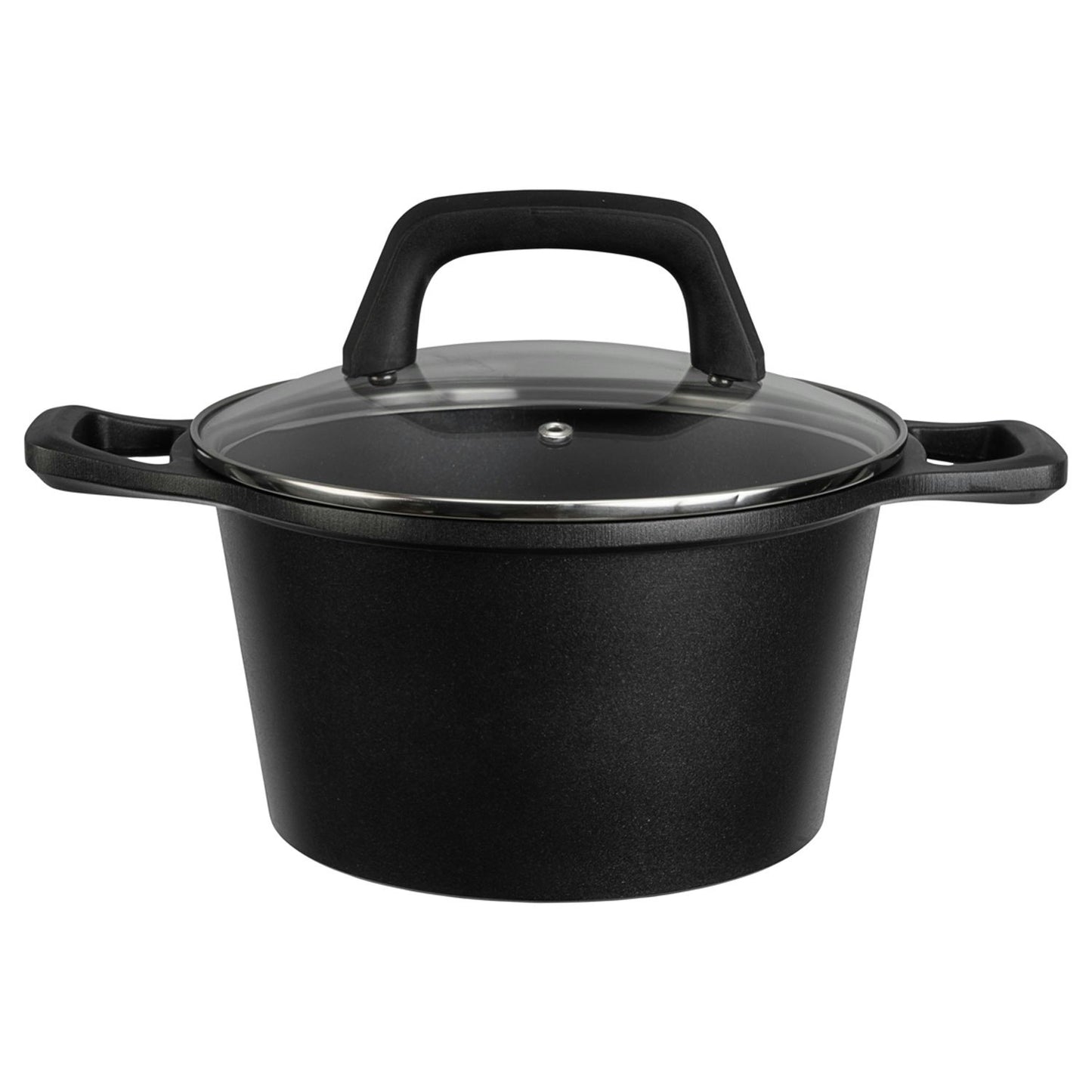 Heirol Groove Kasserolle Mit Glasdeckel 20 Cm