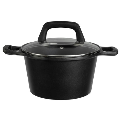 Heirol Groove Kasserolle Mit Glasdeckel 20 Cm