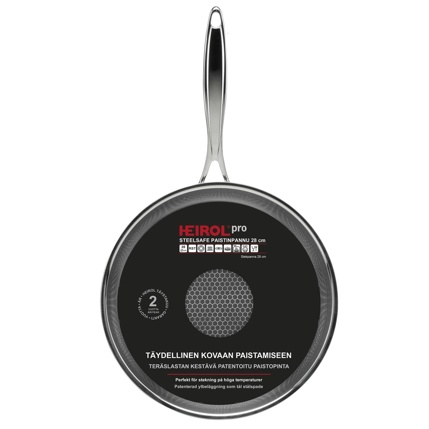 Heirol Steelsafe Bratpfanne 28 Cm