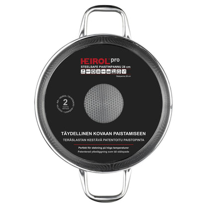 Heirol Steelsafe Bratpfanne Mit Henkel 28 Cm