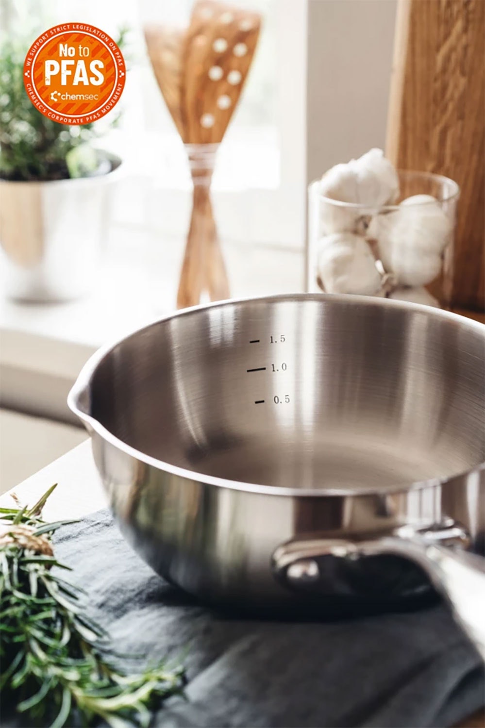 Heirol Steely Classic Kasserolle / Sauteuse 20 Cm