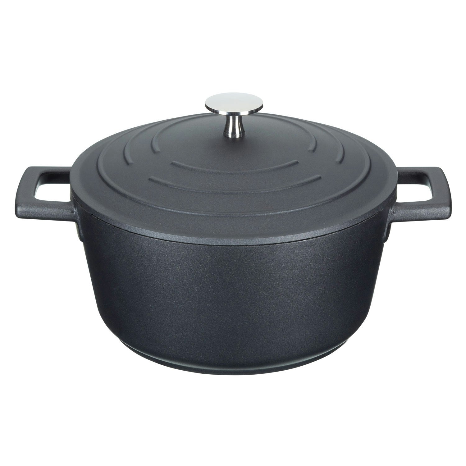 Kitchen Craft MasterClass Kasserolle Schwarz, 2,5 L