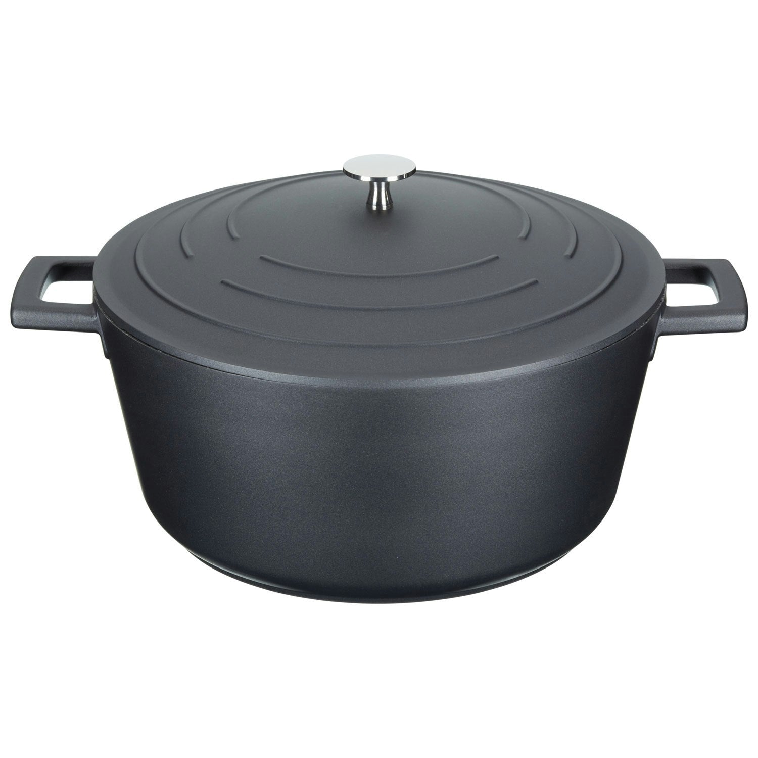 Kitchen Craft MasterClass Kasserolle Schwarz, 5 L
