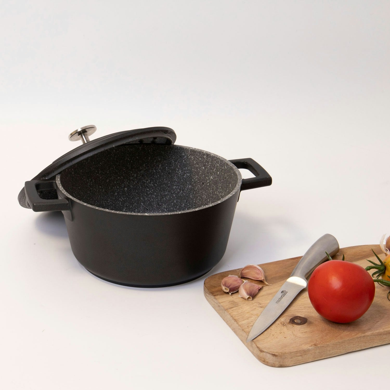 Kitchen Craft MasterClass Kasserolle Schwarz, 2,5 L