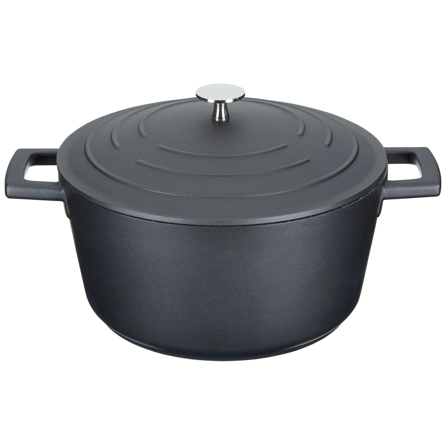 Kitchen Craft MasterClass Kasserolle Schwarz, 4 L