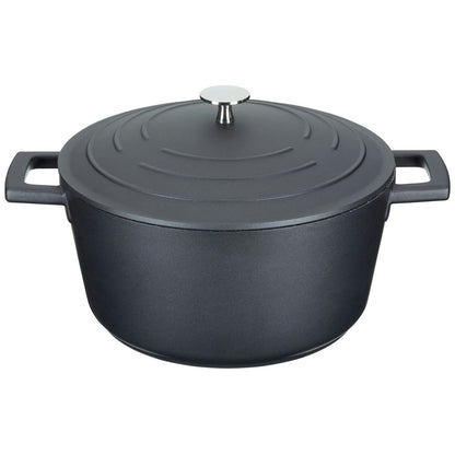 Kitchen Craft MasterClass Kasserolle Schwarz, 4 L