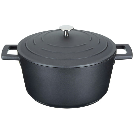 Kitchen Craft MasterClass Kasserolle Schwarz, 4 L
