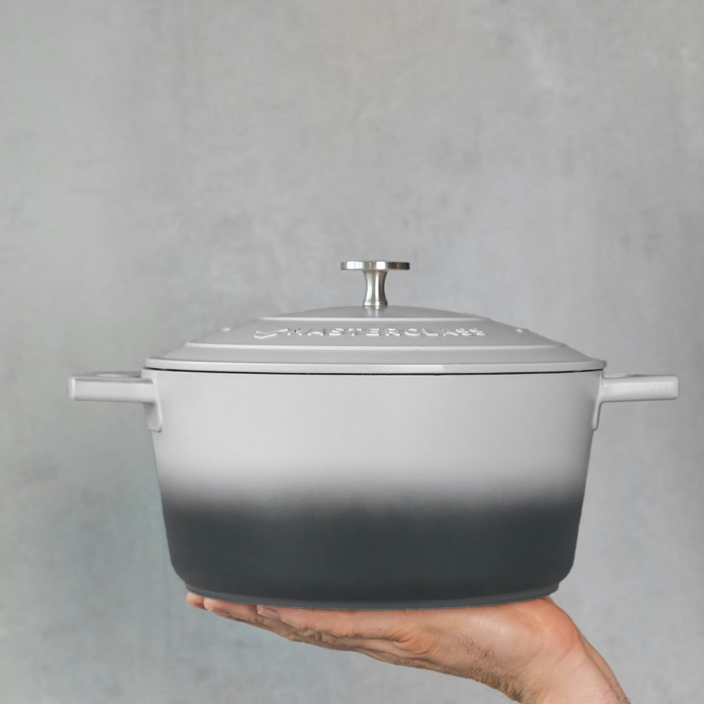 Kitchen Craft MasterClass Kasserolle Grau, 4 L