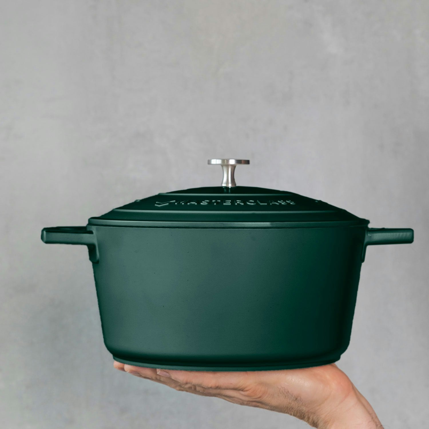 Kitchen Craft MasterClass Kasserolle Hunter Green, 4 L