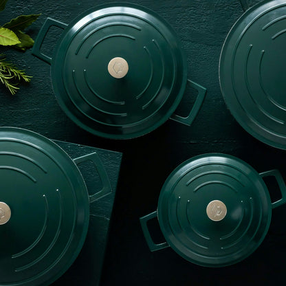 Kitchen Craft MasterClass Kasserolle Hunter Green, 5 L
